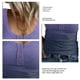 thumbnail image 4 of Camiseta sin mangas con cuello redondo para mujer, informal, de verano, de punto acanalado, sin mangas, básica, ajustada, camisola, 4 of 6