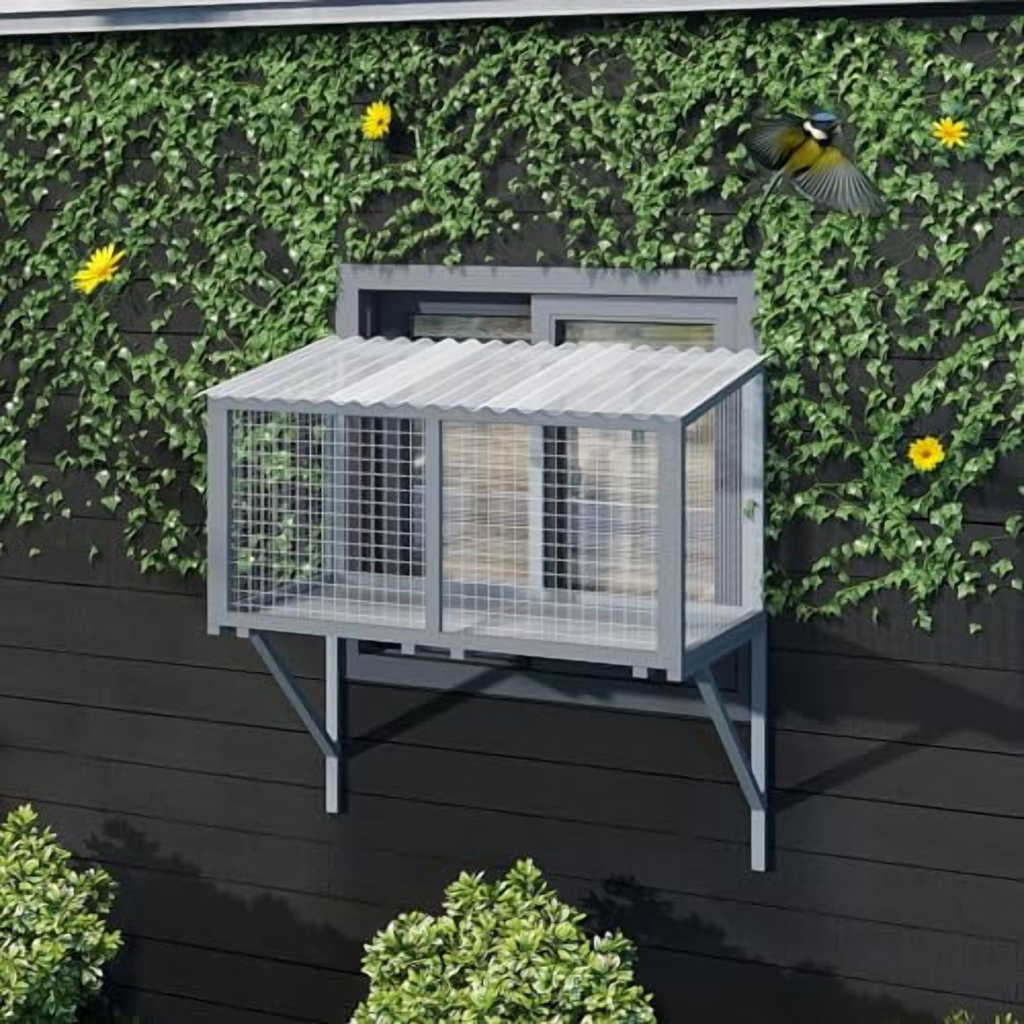 Creating a Catio Paradise: Integrating Outdoor Cat Enclosures, Window Perches, and Wall Furniture for The Ultimate Cat Patio