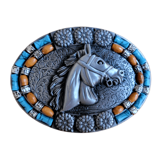 Running Horse Belt Buckle Western Rodeo Fashion Accessory  display picture 3