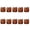 Coffee, variant on YongCo Colorful Square Beads Easy To String With Standard Holes for Accessories