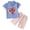 Z1-Blue, variant on Little Girls Boys Kids Piece Chinese Style Dish Buckle Tang Suit Outfits Set Clothes (Blue, 4-5 Years)