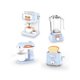 thumbnail image 1 of PINGÜE® Role Play | Paquete de 4 piezas de accesorios de cocina estilo vintage. Color azul pastel. Juguetes Niños y Niñas, 1 of 6