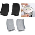 thumbnail image 1 of 2 Pairs Insulated Handle Support Anti-scald Silicone Helper Handle Pot Handle Support Pan Handle Protection Hot Handle Support for Pot Pan Pan Pot, 1 of 5