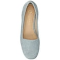 thumbnail image 5 of Journee Womens Noelia Square Toe Casual Comfort Career Ballet Flats, Widths Available, 5 of 10