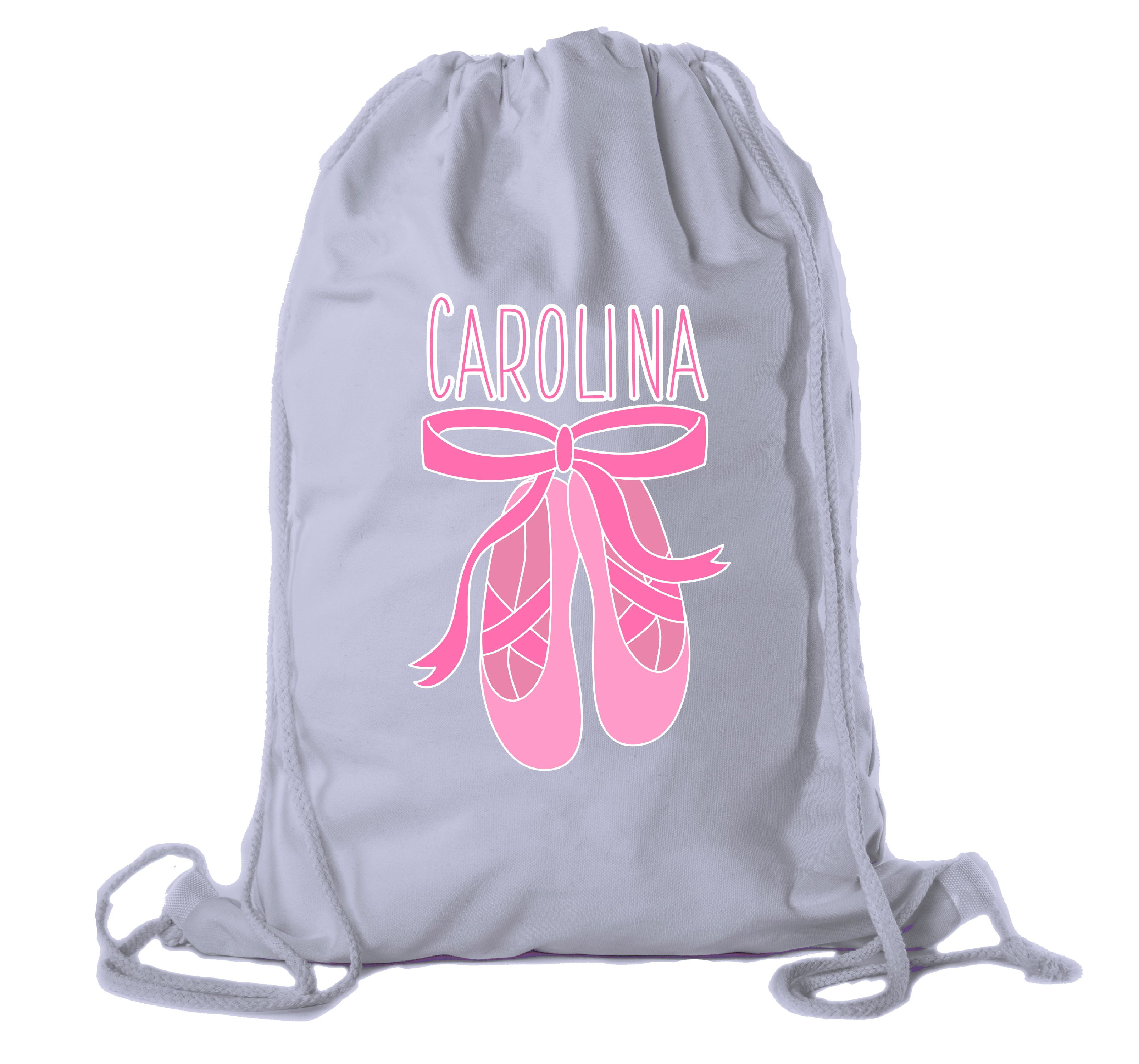 Mato & Hash Personalized Dance Bags, Ballet Drawstring Backpack