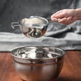 thumbnail image 2 of Pot de Cuisson Double en Acier Inoxydable 400ml avec Poignée Résistante à la Chaleur Outils de Fusion Universels pour Chocolat Bonbon Beurre Fromage, 2 of 7