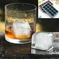 TOOPTY Ice Cubes Tray Pack of 4 SiliconeIce Cubes Trays with A Total of