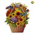 thumbnail image 2 of 3D Pop-up Greeting Card with Envelope, Bright Floral Design, Mother’s Day Bouquet Card, Suitable for Giving to Mom, Wife, Grandma (Style 2), 2 of 7