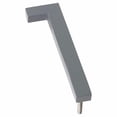 thumbnail image 5 of Montague Metal Products 8" Gold Floating or Flat Modern House Numbers 0-9 - 2, 5 of 7