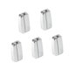 thumbnail image 3 of 5 Ganchos De Pared Individuales, Adornos De Pared, Resistentes, Decorativos, Plegables, Plateados. Plata, 3 of 10