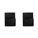 thumbnail image 1 of Yuarrent Fieltro Organizador de almacenamiento de cabecera Libro Revista Bolsillos Bolsa colgante Caja Cama Sofá Bolsa lateral para sala de Negro 2piezas, 1 of 6