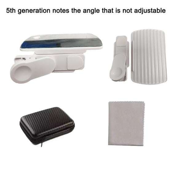 Adjustable Smartphone Camera Mirror Reflection Clip Kit for Reflection for Creative Mirror Glass