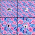 thumbnail image 2 of Printed Adhesive Vinyl Preppy Florals T Pattern Permanent Adhesive (Small Scale), 2 of 2