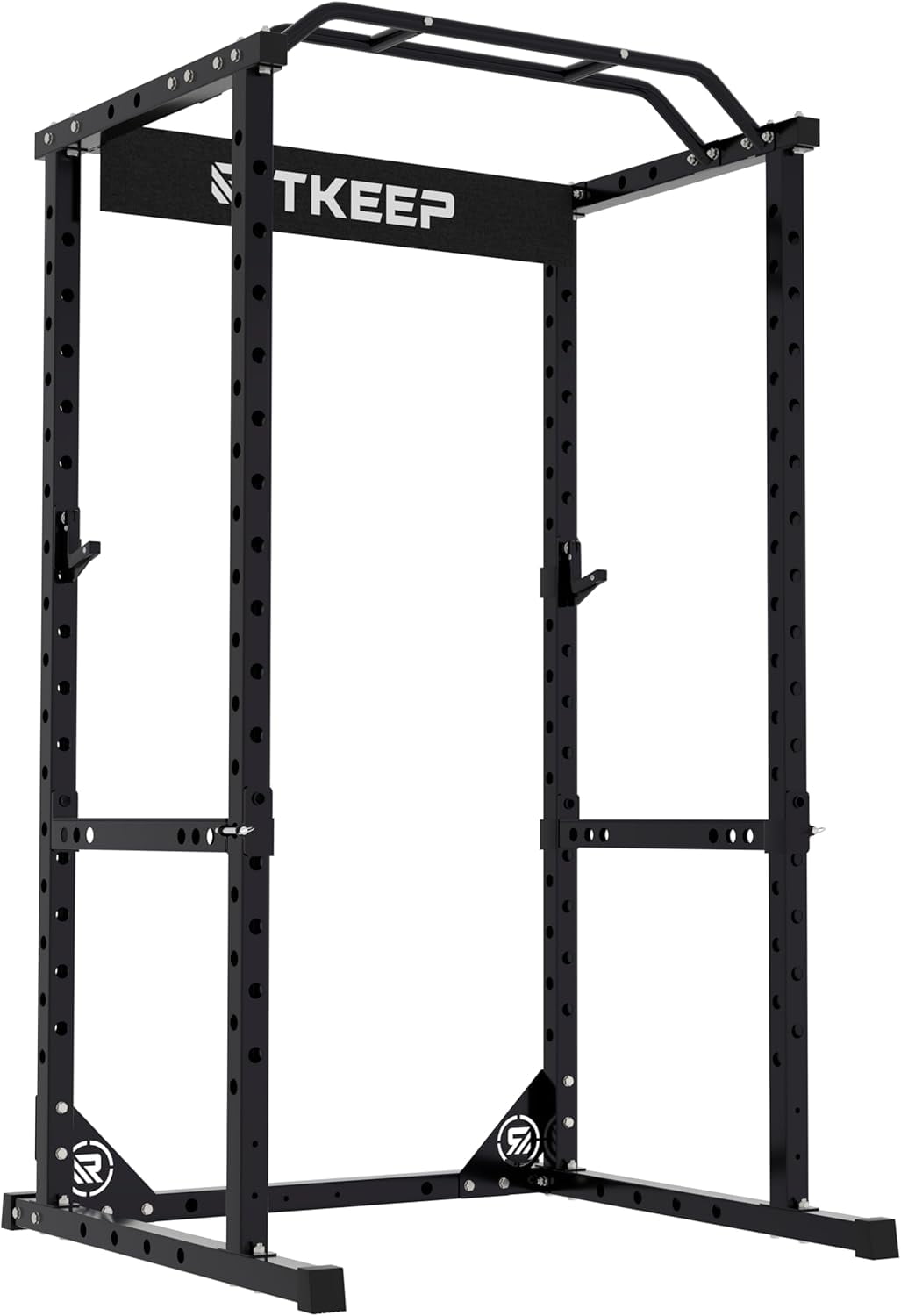 RitKeep Fitness Multi-Function Power Cage with Adjustable Bench for Strength Training