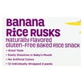 Parent's Choice 2nd Stage Banana Baked Rice Snack Rice Rusks 6+ Months ...