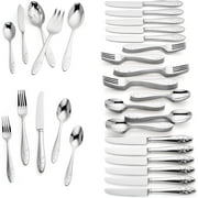 Lenox Butterfly Meadow 18/10 Stainless 65pc. Flatware Set (Service for Twelve)