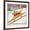 Brown Frame, variant on Art.com Yellow Dog Ski Co.- Jackson Hole Art Print by Ryan Fowler, 16" x 16"