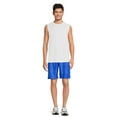 thumbnail image 4 of Athletic Works Men's & Big Men’s Jersey Knit Shorts, 9" Inseam, Sizes XS-5XL, 4 of 5