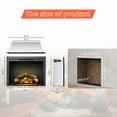thumbnail image 6 of Edendirect 35 in. Electric Fireplace Insert,Remote Control,Adjustable Flame Brightness,750W/1500W,Quiet, 6 of 9