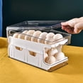 thumbnail image 3 of Carril de deslizamiento automático de de huevos extraíble blanco Gloria Almacenamiento de huevos, 3 of 9