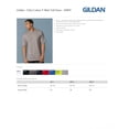 thumbnail image 2 of Gildan 2000T Adult Tall Jersey T-Shirt -White-3X-Large Tall, 2 of 2