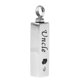 thumbnail image 5 of 2x Rectángulo Funeral Cremación Memorial Colgante Cineraria Cineraria Cineraria Cenizas Familia Joyería DIY Yuyangstore Colgante de cremación conmemorativa, 5 of 8