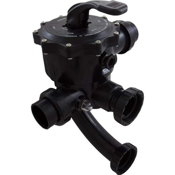 Waterco 2 in. Multiport Valve & Piping Kit with 2 in. Filter Connections & Sweep Elbow for Side Mounted Sand Filters