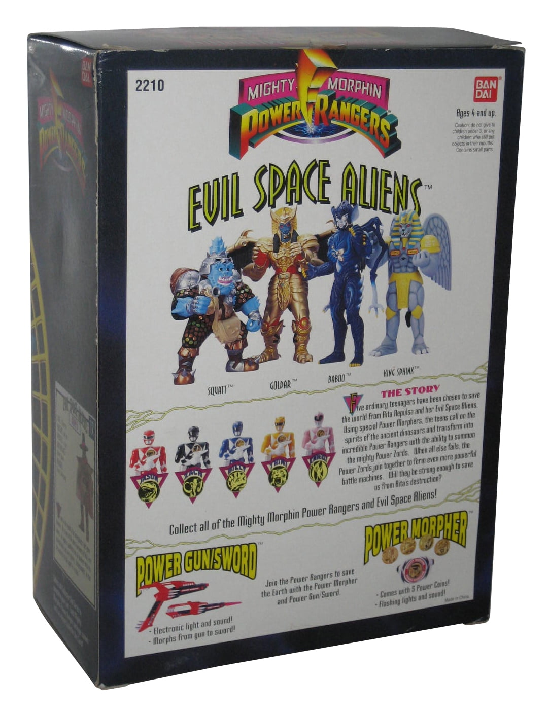 NEW IN Package Alien Power Save Our Planet Action Figure With Gun lights up