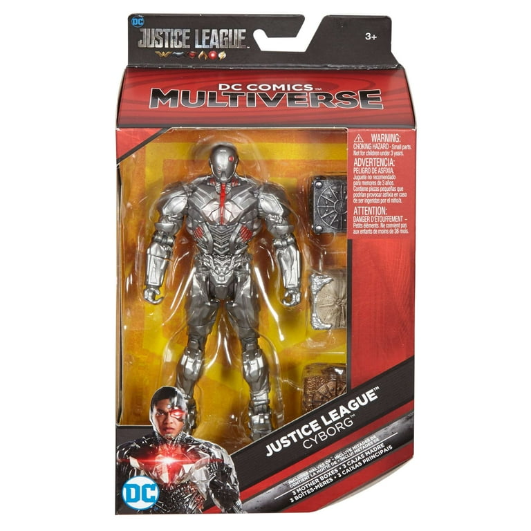Free Shipping! DC Comics Multiverse Justice League Cyborg