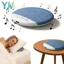 thumbnail image 2 of Altavoz de almohada para dormir, altavoces debajo de la almohada, altavoz de almohada Bluetooth con temporizador de ruido blanco plano, con graves estéreo, auriculares privados para dormir., 2 of 4