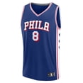 thumbnail image 2 of Youth Fanatics Paul George Royal Philadelphia 76ers Fast Break Replica Player Jersey - Icon Edition, 2 of 3