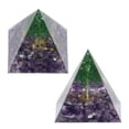 thumbnail image 4 of Orgonite Pyramid, Promotes Psychological Growth Exquisite Inspirational  Chakra Pyramid  For Office For Bedroom For Healing, 4 of 8