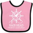 thumbnail image 3 of Inktastic Nags Head North Carolina Boys or Girls Baby Bib, 3 of 4