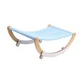thumbnail image 1 of Cat Hammock Swing Bed Elevated Sleeping Chair for Indoor Cats Raised Floor Kitty blue, 1 of 8