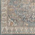 thumbnail image 3 of Livabliss Washable Rugs for Living Room, 7x9 Lillian Traditional Gray Area Rug, Bedroom Dining Room Home Decor Stain Resistant Carpet (6'7" x 9'), 3 of 4