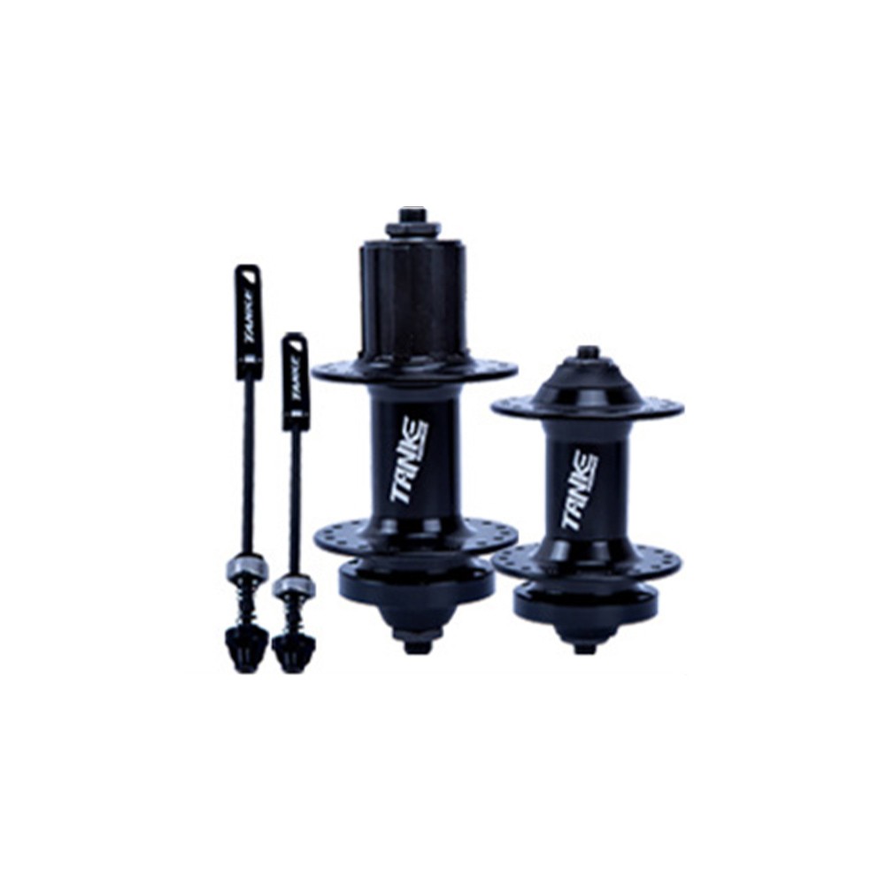 1 Pair Bicycle Hubs MTB Bike QuickRelease Disc Brake Axle Hub 28/32/36