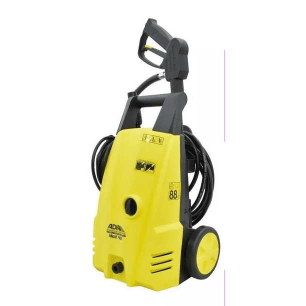 Hidrolavadora eléctrica amarilla de 1200W con 7000kPa de presión máxima 120V - 60Hz