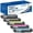 Black, Cyan, Magenta, Yellow, variant on TN 227 Toner Cartridge Compatible for Brother TN-227 High Yield Works with HL-L3210CW MFC-L3710CW ( 2BK/1C/1M/1Y )