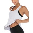 thumbnail image 4 of SHCKE Women Breathable Fitness Sport Tank Tops Yoga Workouts Running Shirts Gym Activewear, 4 of 6