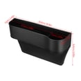thumbnail image 2 of unbranded 2Ud Organizador De Espacio Para Asiento De Con Para Huecos Y Portavasos En Color Negro, 2 of 8