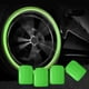 thumbnail image 4 of Fiudx Tapones Fluorescentes Universales para Válvulas de Neumáticos de Coche, 12 Unidades, Tapones para Válvulas de Neumáticos, Tapones de Presión para La Mayoría de Coches, Motocicletas, Suv, Camion, 4 of 4
