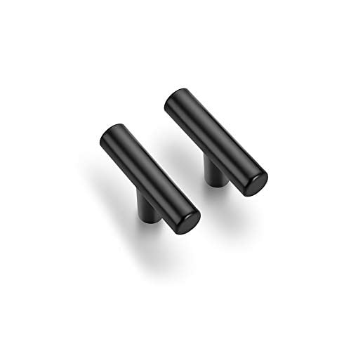 10 Pack 2 Inch Cabinet Pulls Matte Black Stainless Steel Kitchen Drawer Pulls Cupboard Handles Cabinet Handles Walmart Com Walmart Com