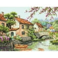 thumbnail image 2 of Dimensions Kit de Broderie 13"X10 Pouces-Canal de Village (14 Unités) 70-35330, 2 of 2