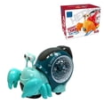 thumbnail image 4 of Caracol de juguete para gatear para bebés Juguete musical interactivo portátil con luz para gatear B4G7, 4 of 6