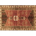 thumbnail image 1 of Ahgly Company Indoor Rectangle Medallion Brown Traditional Area Rugs, 8' x 10', 1 of 4