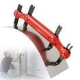 thumbnail image 1 of Woodworking Tools Stainless Steel, Carpenter Tools Woodworking Tools, An Adjustable Arc Putty Scraper(Red One Size), 1 of 8