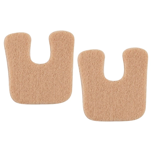 2 Almohadillas de fieltro Yuyangstore Almohadillas de fieltro para callos Color piel
