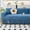 Blue, variant on Stretch Sofa Cover Slipcover – Universal Velvet Couch Cover with Skirt, Washable Furniture Protector for 4-Cushion Sofa