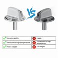 thumbnail image 5 of 1 PCS Upgrade 5304525746 Long Stem Stove Knobs Replacements, 5 of 5