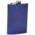 thumbnail image 1 of Maxam 8oz Stainless Steel Flask- Blue, 1 of 1